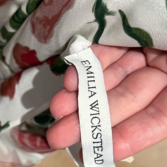 NWT Emilia Wickstead Silk Dress - Picture 4 of 5